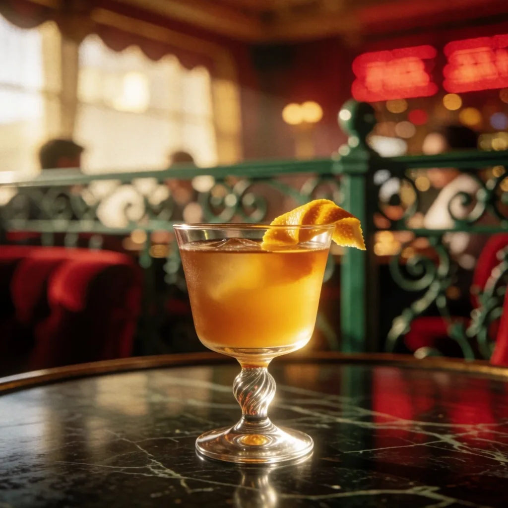 Cocktail signature ambré