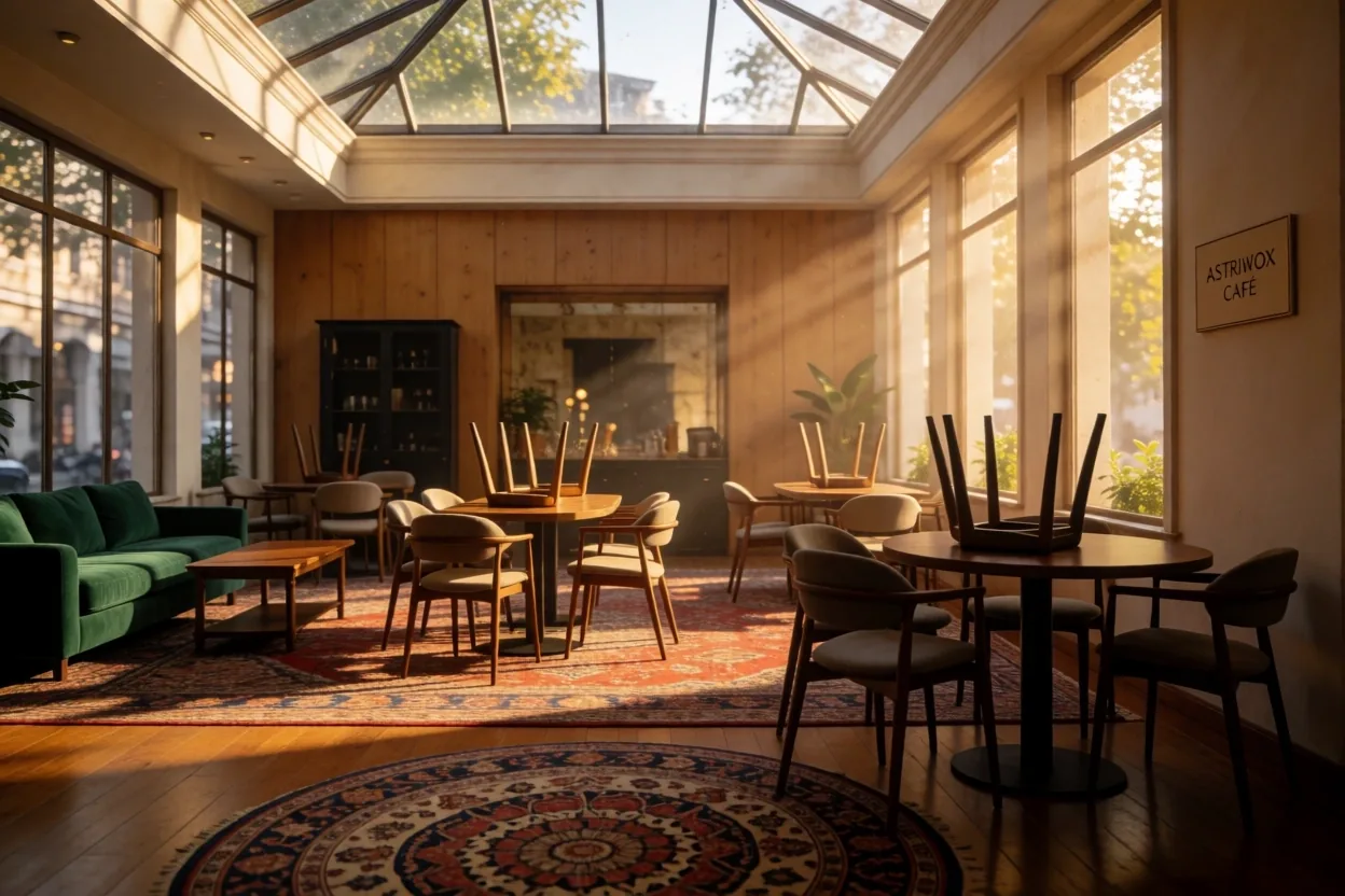 L'intérieur du conservatoire Astriwox à Toulouse